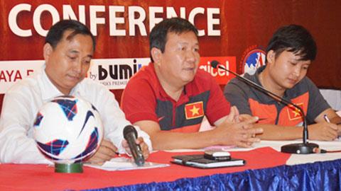 Ông Hoàng Văn Phúc, HLV trưởng U23 Việt Nam: “Tinh thần của toàn đội đang lên cao!”