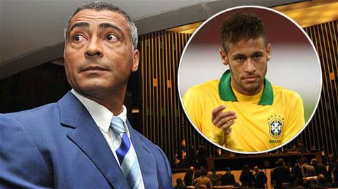 Romario: "Đừng vội so Neymar với tôi!"
