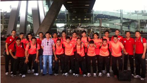 ĐT Futsal Việt Nam đã tới Thái Lan, mơ vé dự VCK châu Á 2014