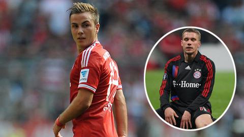 Vì sao Goetze sẽ không theo vết xe đổ của Podolski ở Bayern?