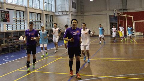 Giải Futsal AFF Cup 2013: ĐT Việt Nam tập nhẹ, chờ chiến thắng trước Philippines