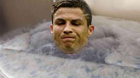 Ronaldo ra sao ở nhiệt độ… -200 độ C?