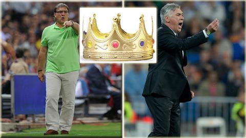 Tata Martino & Ancelotti: Đều là Vua của Superclasico