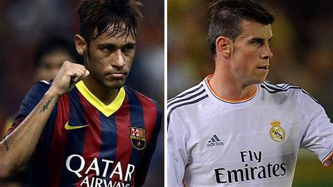 Neymar và Bale chờ đón trận El Clasico đầu tiên