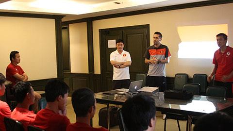Giải Futsal AFF CUP 2013: Đội futsal Việt Nam “họp khẩn” trước trận tranh HCĐ