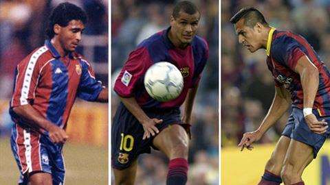 Pha lốp bóng của Sanchez là “của hiếm” trong lịch sử Barca