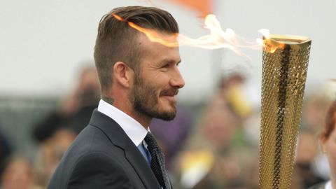 Chân dung Beckham suốt sự nghiệp trong một bức ảnh