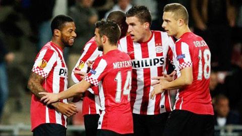 00h45 ngày 31/10: PSV vs Roda