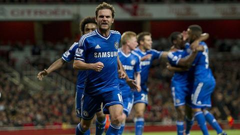 Chấm điểm Arsenal 0-2 Chelsea: Juan Mata sáng nhất