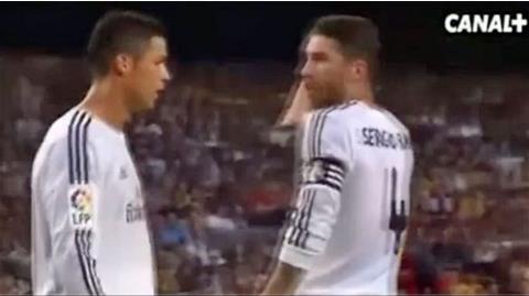 Ronaldo và Ramos cãi nhau trên sân vì điều gì?