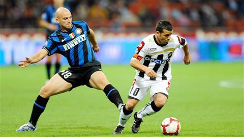 21h00 ngày 3/11, Udinese vs Inter: Inter vỡ mộng