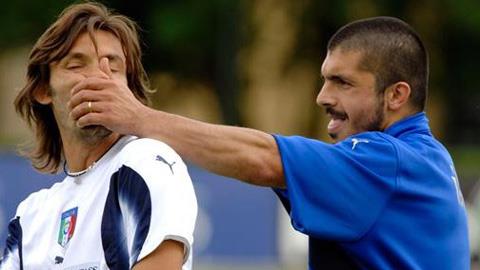 Gattuso tiết lộ trò đùa quái gở của Pirlo