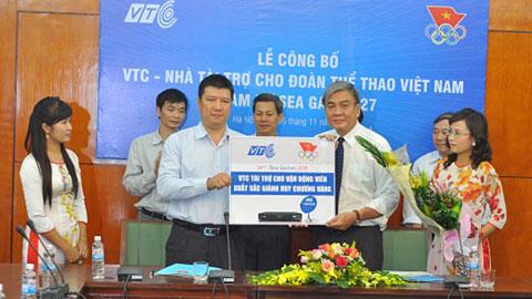 VTC tài trợ cho  Đoàn TTVN tham dự SEA Games 27