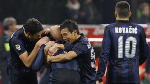 Inter 2-0 Livorno: Chủ nhà nhẹ nhàng đút túi 3 điểm