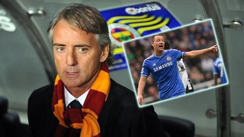 Mancini lôi kéo John Terry sang Galatasaray