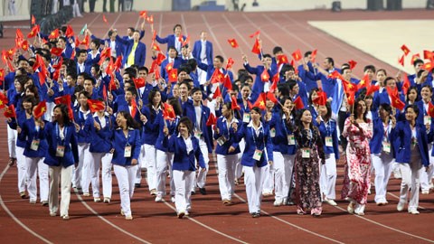 Hôm nay (20/11), đoàn thể thao Việt Nam làm lễ xuất quân!