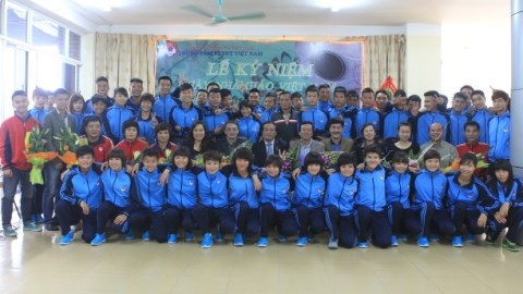 Trung tâm đào tạo bóng đá trẻ VFF tưng bừng đón ngày Nhà giáo Việt Nam