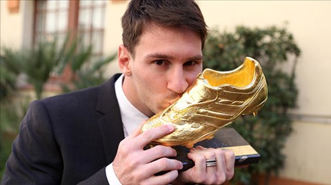 Hôm nay, Messi nhận "Chiếc giày vàng"