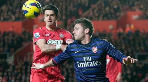 22h00 ngày 23/11, Arsenal vs Southampton: Ngăn bước Pháo thủ