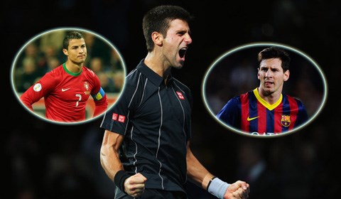 Djokovic thích Messi hơn Ronaldo