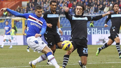 21h00 ngày 24/11: Sampdoria vs Lazio
