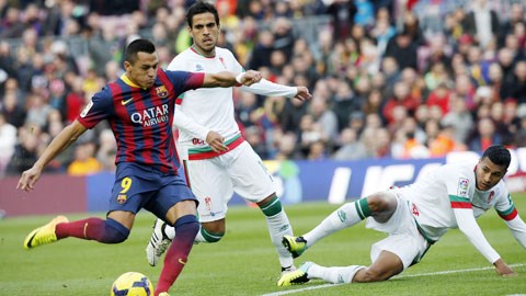 Barca 4-0 Granada: Vắng Messi vẫn nhàn