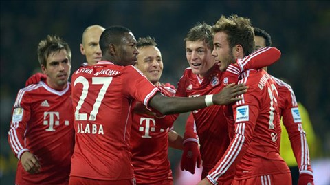 Chấm điểm Dortmund 0-3 Bayern: Mueller, Goetze nhuộm đỏ vùng Ruhr