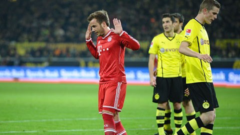 Dortmund 0-3 Bayern: Goetze "xát muối" vào nỗi đau của Dortmund