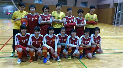 ĐT futsal nữ Việt Nam gặp đối thủ mạnh tại Nhật Bản