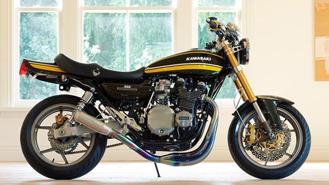 Kawasaki Z1A “độ” nhẹ của nhà cựu vô địch đua mô-tô