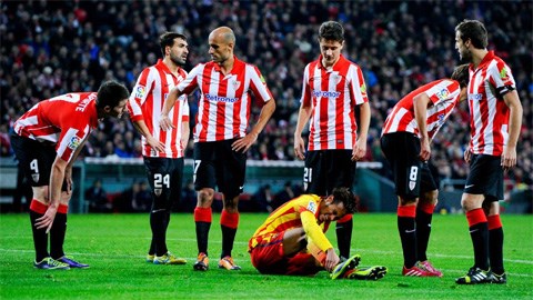 Bilbao 1-0 Barca: Barca lại thua!