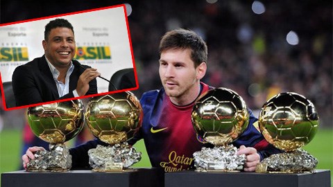 Điểm tin sáng 4/12: Ro "béo" đặt cược Messi giành QBV 2013