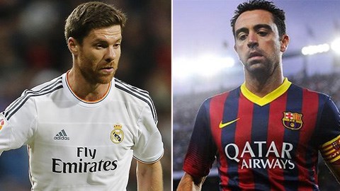 Alonso và Xavi: Nét tương phản giữa Real và Barca