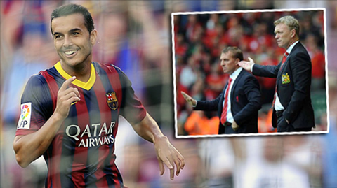 Pedro muốn rời Barca, Liverpool và M.U vào cuộc