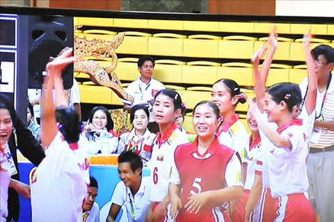 Myanmar đoạt HCV đầu tiên của SEA Games 27