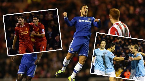 Vòng 14 Premier League: Liverpool, Chelsea, Man City thẳng tiến