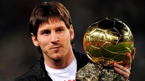 Tỉ lệ cược Messi giành Quả bóng Vàng 2013 bất ngờ giảm mạnh