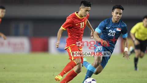 U23 Việt Nam 0-1 U23 Singapore: Thất bại đầu tiên