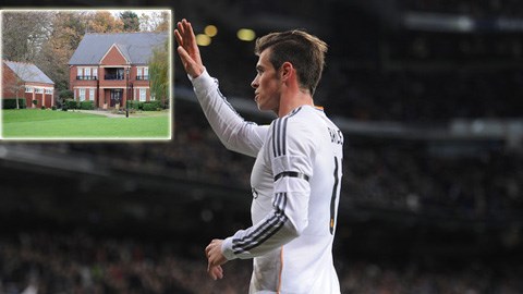 Gareth Bale rao bán biệt thự ở Anh