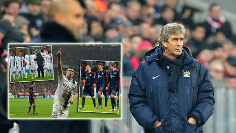 Pellegrini tiết lộ động lực giúp Man City đánh bại Bayern