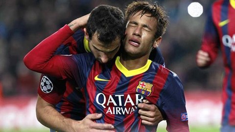 Cuối cùng, Neymar đã rực sáng ở Champions League!