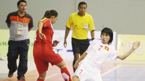 Lượt trận thứ 2 - futsal nữ: Việt Nam lại thắng đậm?