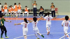 Futsal nữ: Đánh bại Indonesia, Việt Nam vững ngôi đầu