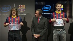 Barca ký hợp đồng quảng cáo siêu “dị” với Intel