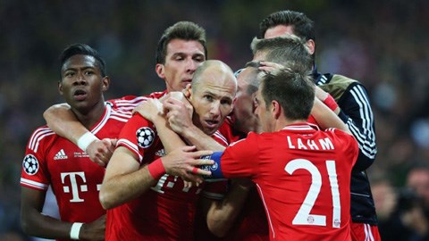 Bayern vẫn là ứng viên số một ở Champions League
