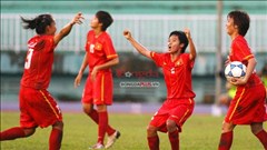 Đánh bại Myanmar, nữ Việt Nam giành vị trí đầu bảng A