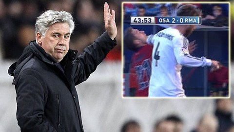 Thầy trò Ancelotti thi nhau chỉ trích trọng tài