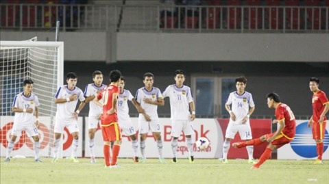 “Bật mí” về bàn mở tỷ số của U23 Việt Nam trận gặp U23 Lào