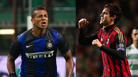 Derby Milan còn 3 ngày: Kaka & Guarin, vòng tròn bất tận của derby