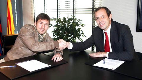 Chủ tịch Barca hứa hẹn cho Messi hưởng lương cao nhất thế giới